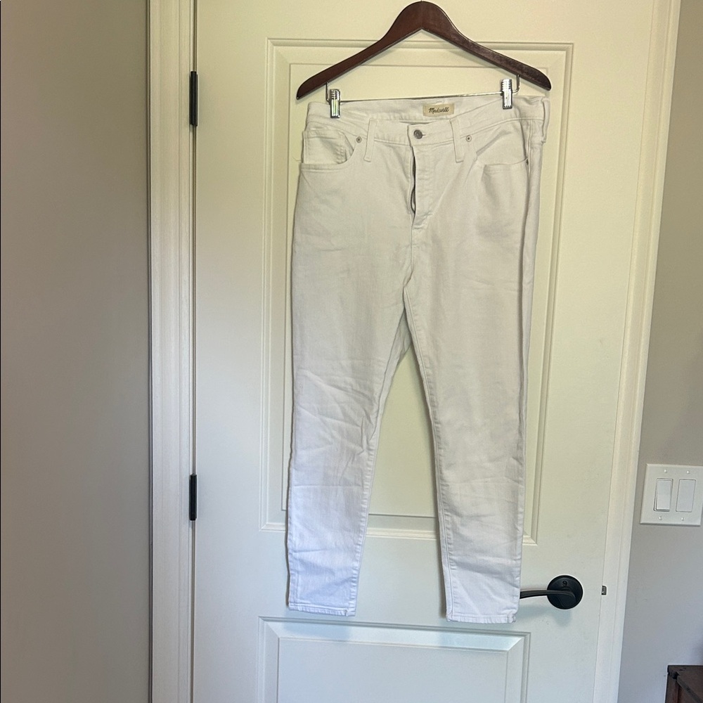 Madewell Women's Skinny Jeans in White